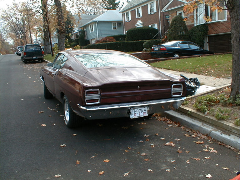 69 torino rear